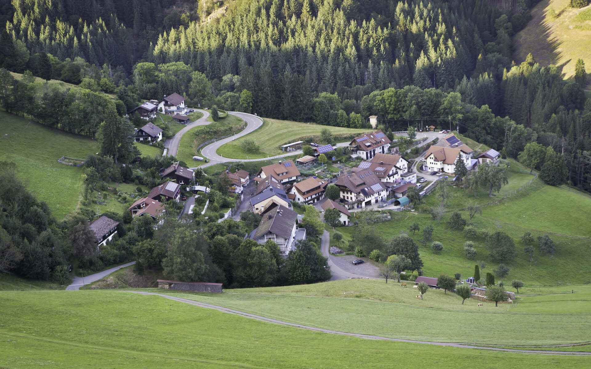 Holzinshaus bei Schönau im Schwarzwald